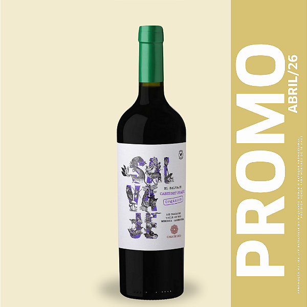 CASA DE UCO EL SALVAJE ORGANICO CABERNET FRANC