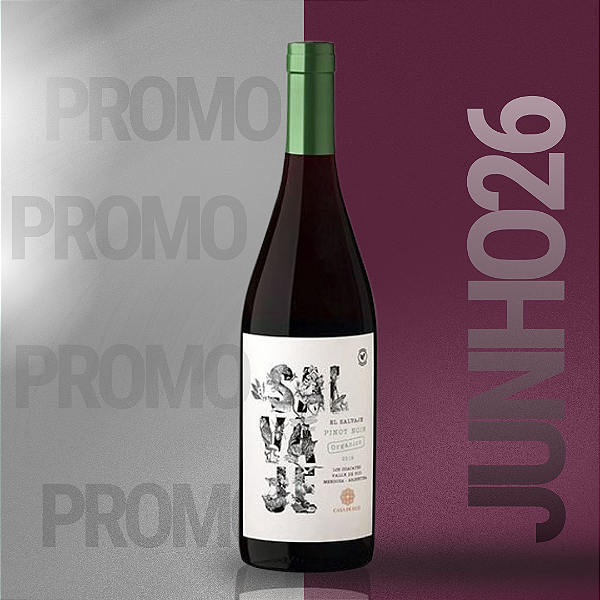 CASA DE UCO EL SALVAJE ORGÂNICO PINOT NOIR
