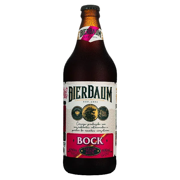 Cerveja Bock Bierbaum | Garrafa 600ml - Maltada e Tostada