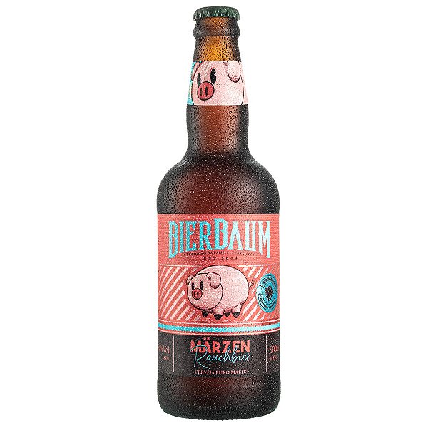 Cerveja Märzen Rauchbier Bierbaum | Garrafa 500ml