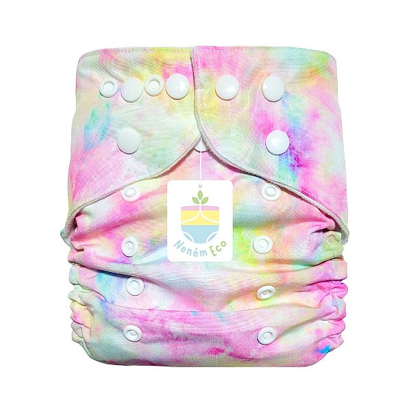 Fralda Ecológica Diurna Tie Dye