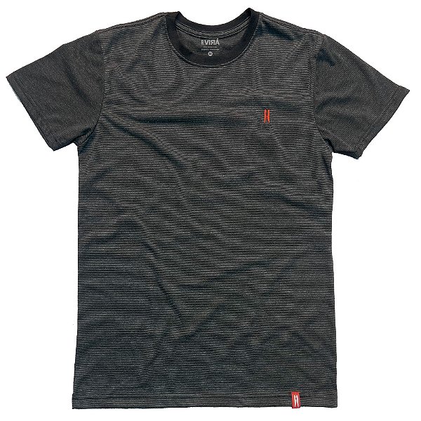 Camiseta Básica Pregador Preto List