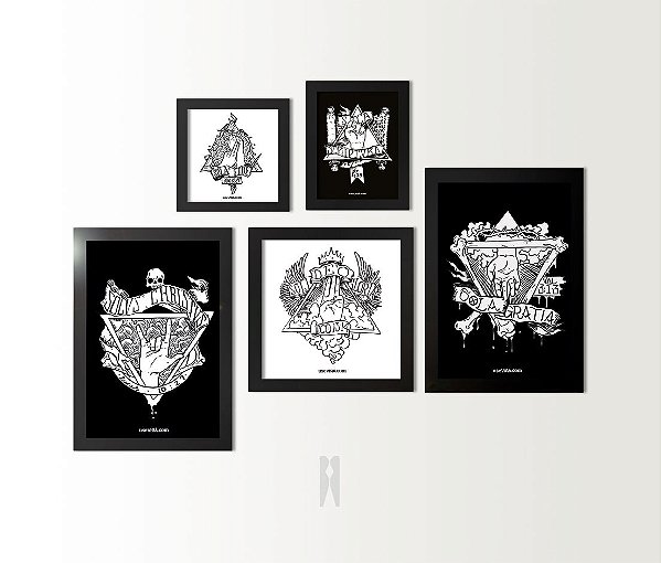 Kit Conjunto Solas | Poster (Com Moldura)