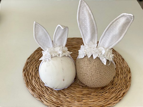 Orelhas Coelho Branca