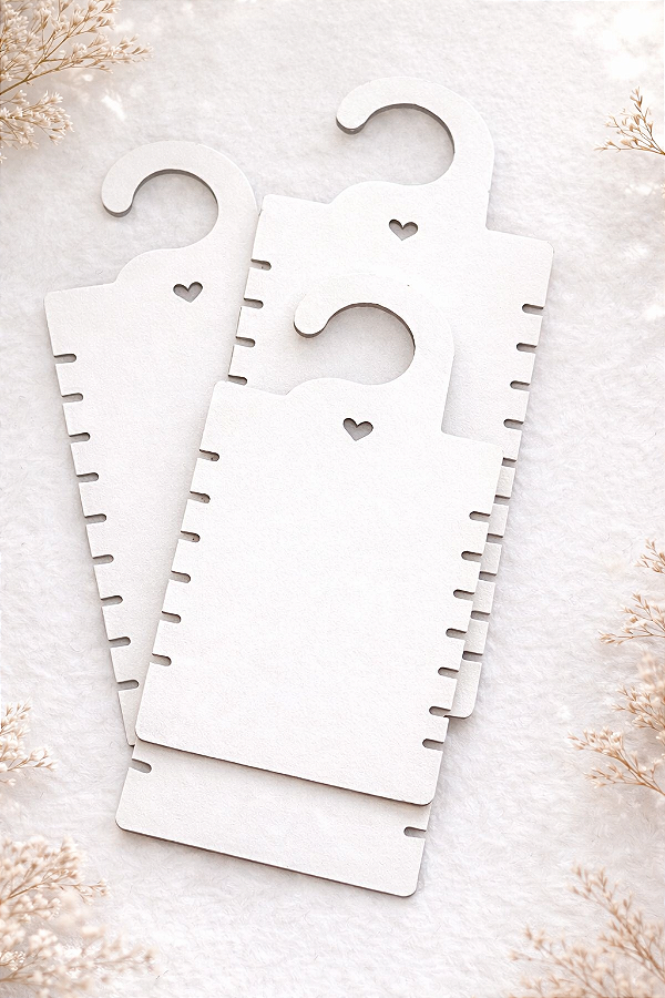 Plaquinhas Organizadoras de Headband com Gancho