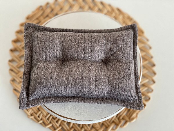 Travesseiro Cinza Mescla