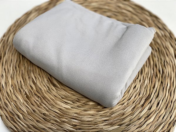 Manta Malha Confort Cinza