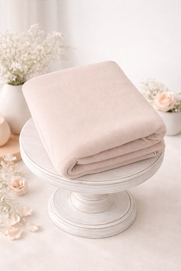 Manta para Puff Soft Nude