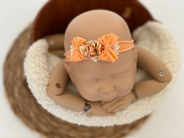 Headband Laís Laranja