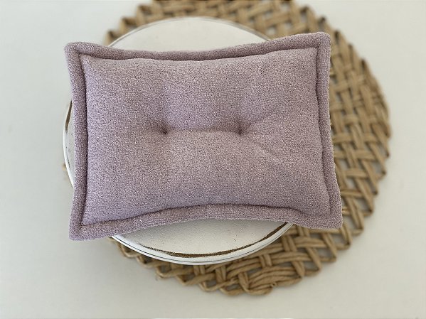 Travesseiro Algodão Doce Lilás