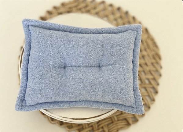 Travesseiro Algodão Doce Azul