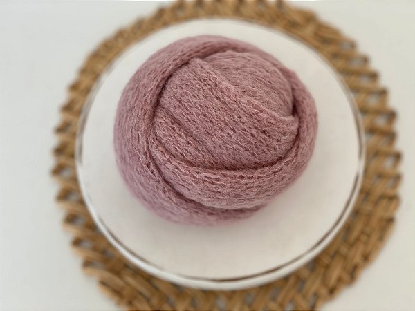 Wrap Mohair Rose