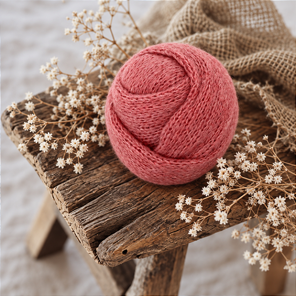 Wrap Mohair Floral