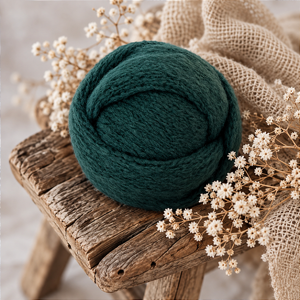 Wrap Mohair Verde