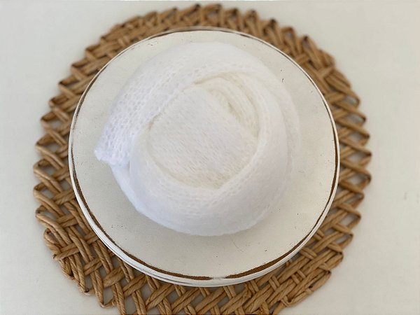 Wrap Mohair Branco