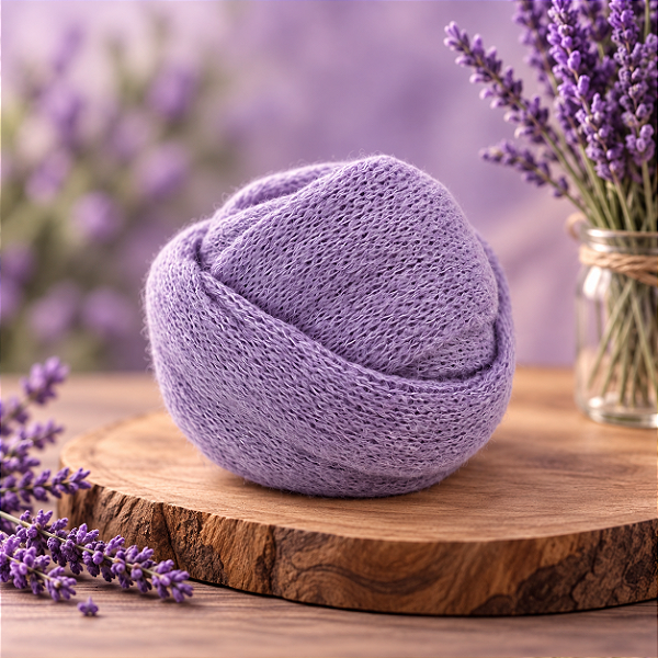 Wrap Mohair Fine Lilás