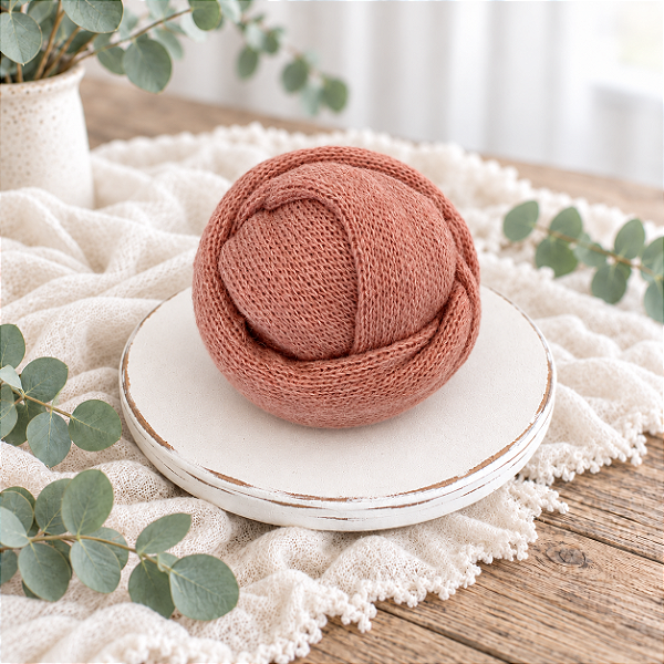 Wrap Mohair Fine Salmão