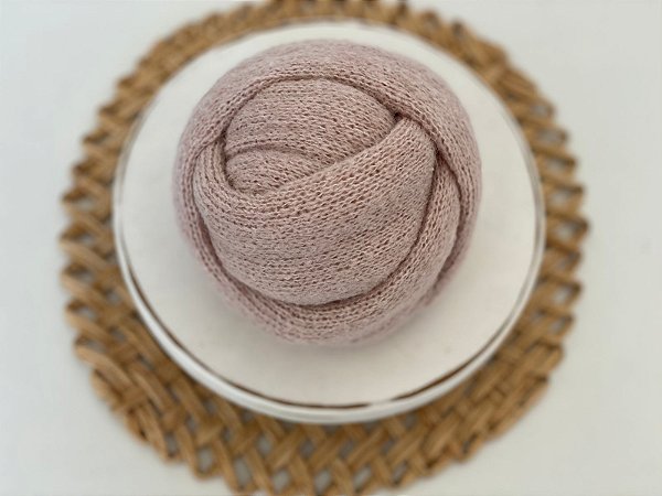 Wrap Mohair Fine Rosa Nude