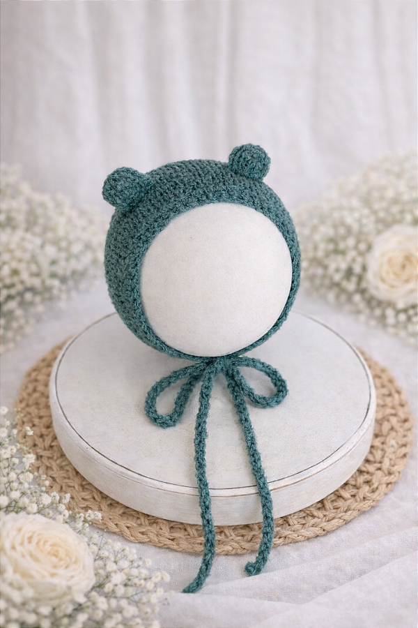 Touca Ursinho Sweet Turquesa