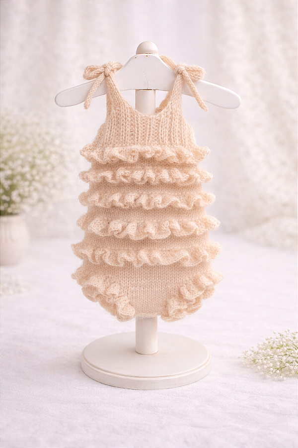 Body Babadinhos Alice Bege