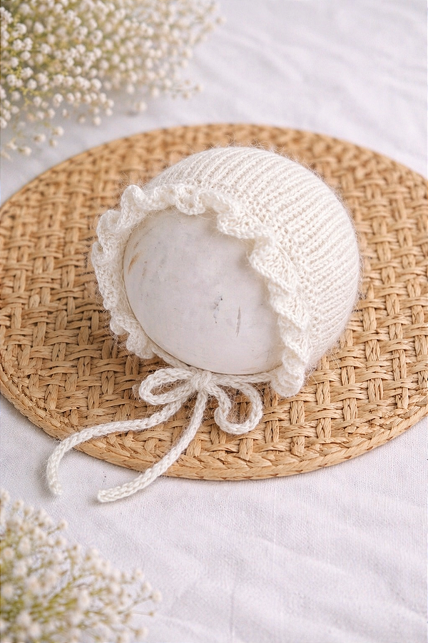 Touca Eloá Babadinho Off white