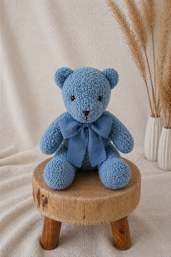 Urso Peti Petá Azul P