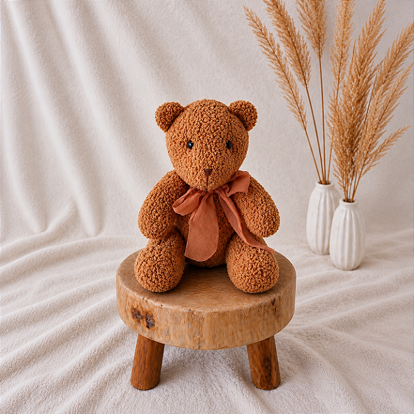 Urso Peti Petá Caramelo P 35 cm