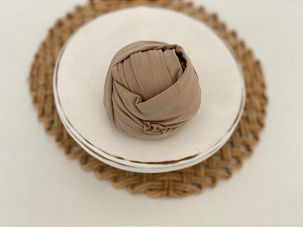 Wrap Malha Bege