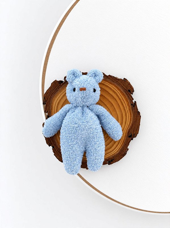 Ursinho Algodão Doce Azul