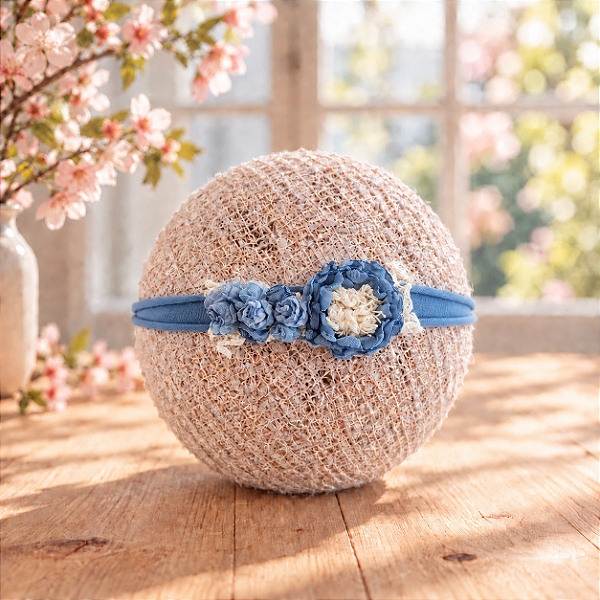 Headband Sarah Azul Jeans