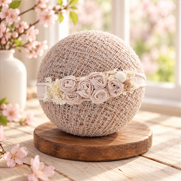 Headband Ana Rosa Nude