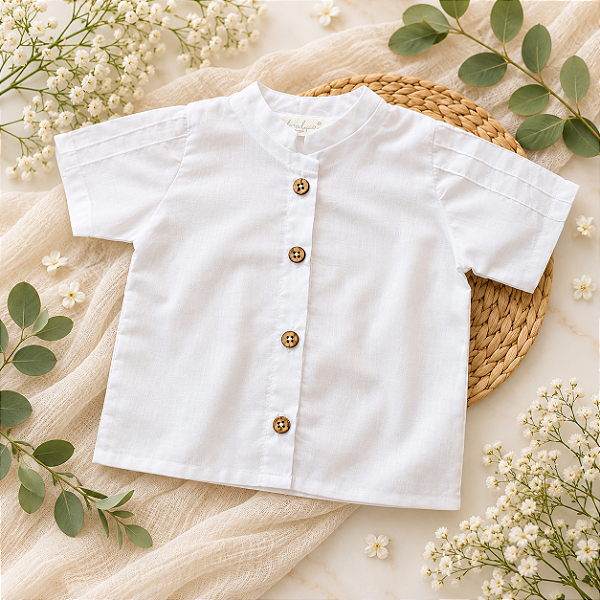 Camisa Cambraia Branca