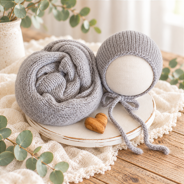 Conjunto Wrap Mohair Lunar