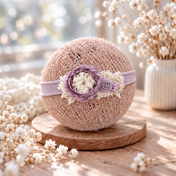Headband Heloisa Lilac