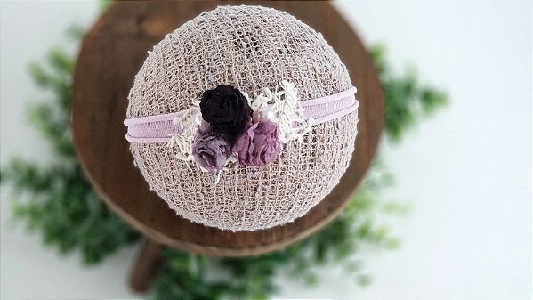 Headband Helena Lilac