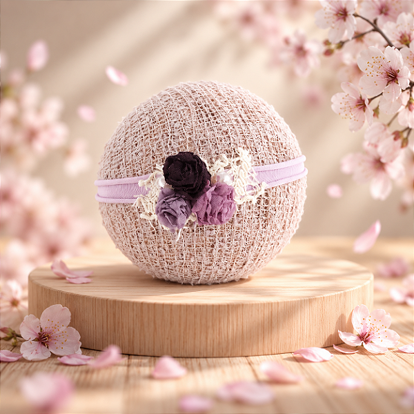 Headband Helena Lilac
