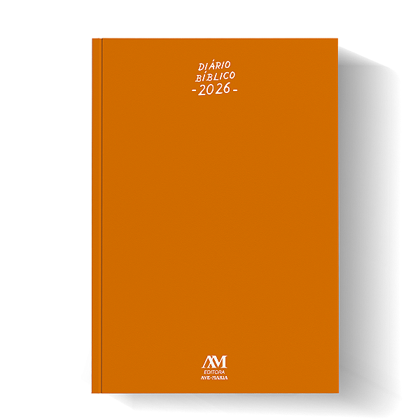 Agenda Diário Bíblico 2026 Brochura Laranja