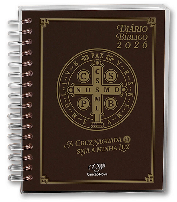 Agenda Diário Bíblico Canção Nova 2026 São Bento