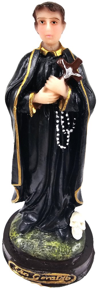 Imagem São Santo Geraldo Majela 15cm Resina