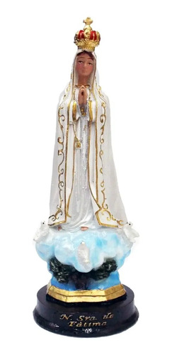 Imagem de Nossa Senhora de Fátima Resina 20 cm
