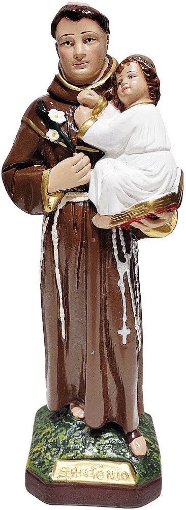 Imagem De Santo Antônio 30 Cm Gesso