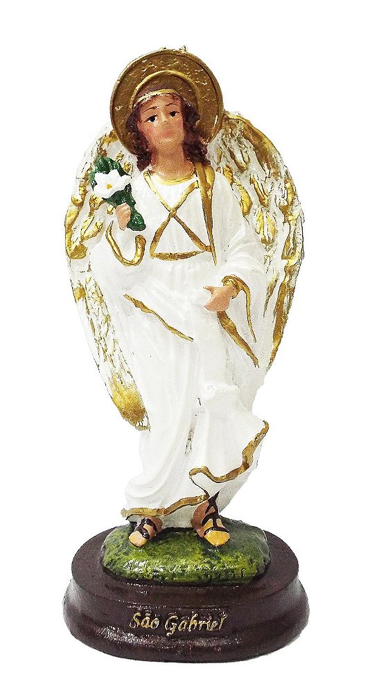 Imagem De São Gabriel Arcanjo 15 Cm Resina