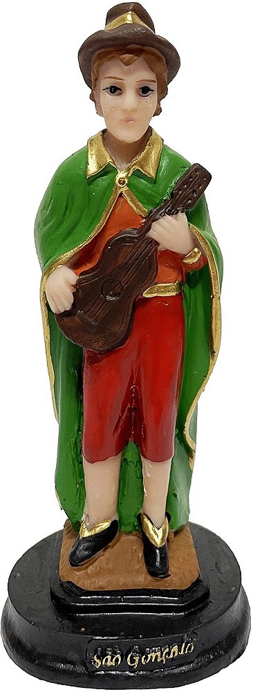 Imagem Estatua São Gonçalo 15Cm Resina