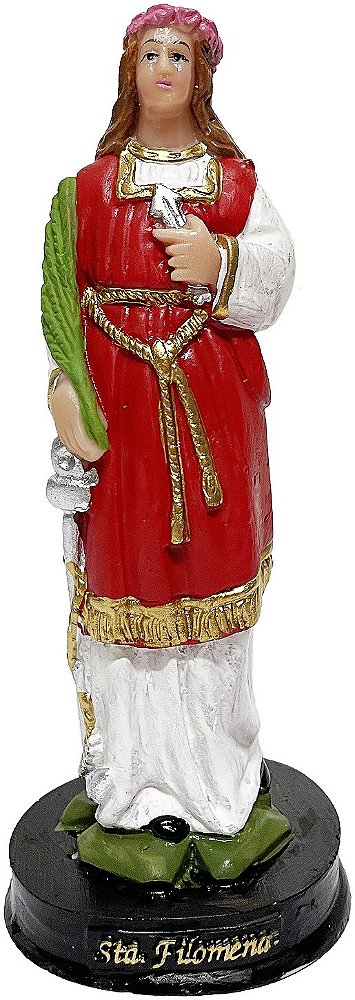 Imagem Santa Filomena 15 Cm Resina