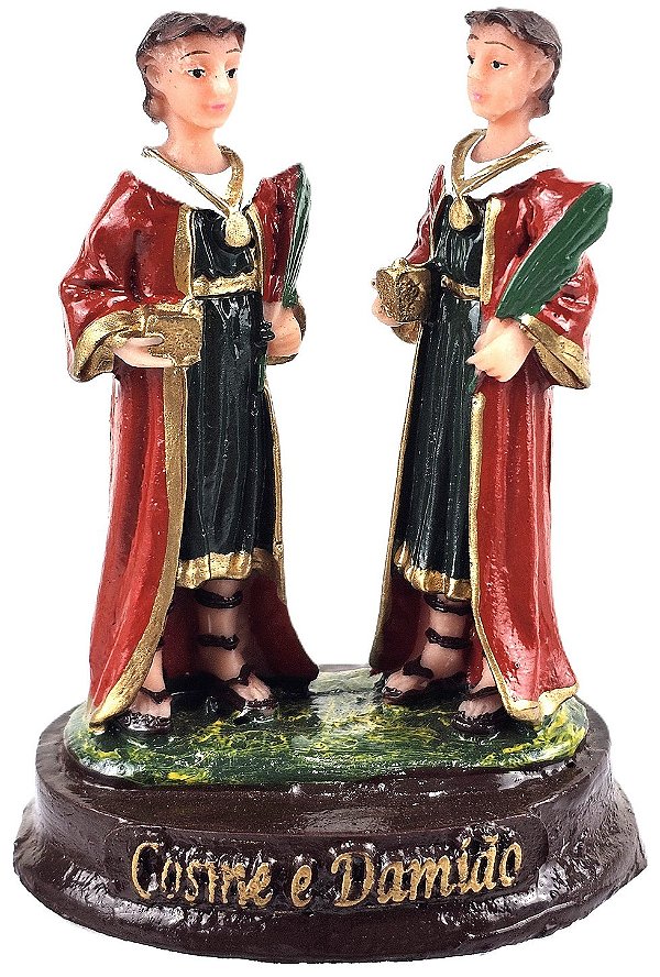 Imagem Cosme e Damião Resina 7cm