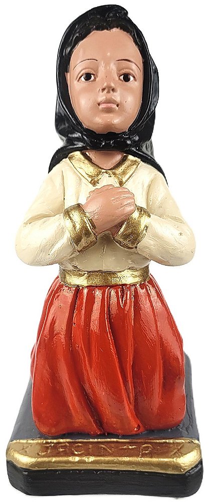Imagem Pastorzinhos De Fátima - Jacinta 15 cm Gesso