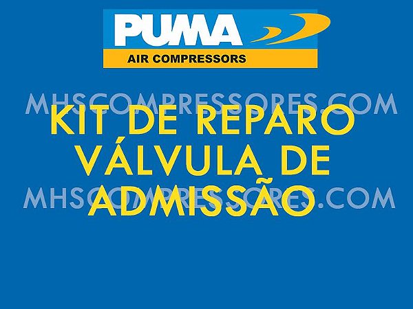 KIT DE REPARO VÁLVULA DE ADMISSÃO - PUMA SYSTEM - 148.050