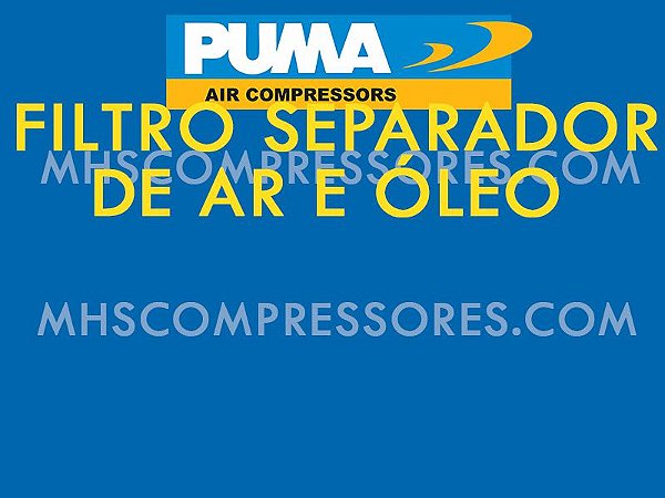 FILTRO SEPARADOR AR/ÓLEO - PUMA SYSTEM - 155.008