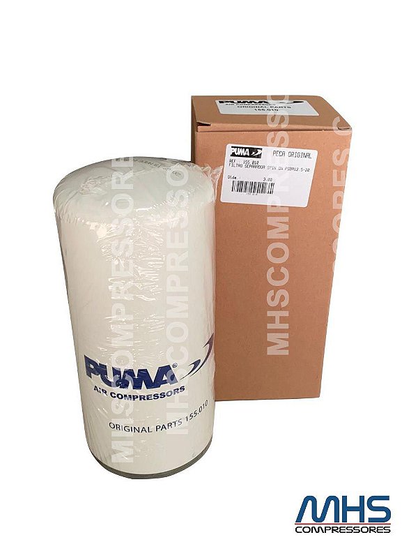 FILTRO SEPARADOR AR/ÓLEO - PUMA SYSTEM - 155.010/155.100