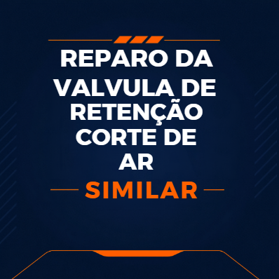 KIT DE REPARO DA VÁLVULA DE RETENÇÃO CORTE DE AR - SIMILAR  ATLAS COPCO - 1622963900